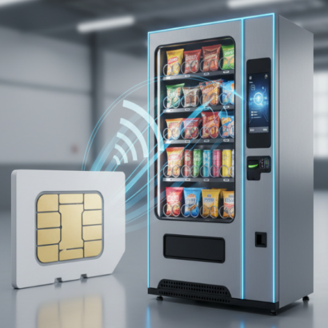 500MB per Month Dual Network IoT Prepaid SIM with 6 Months Validity for Vending Machines