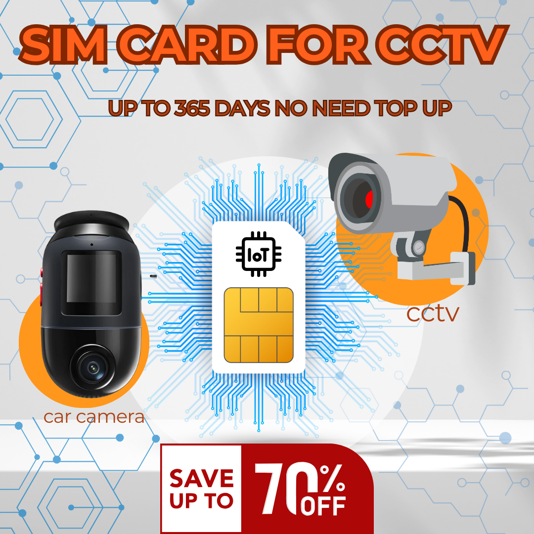 12 Months IOT SIM Card ( Soundbox, MAE, TNG)